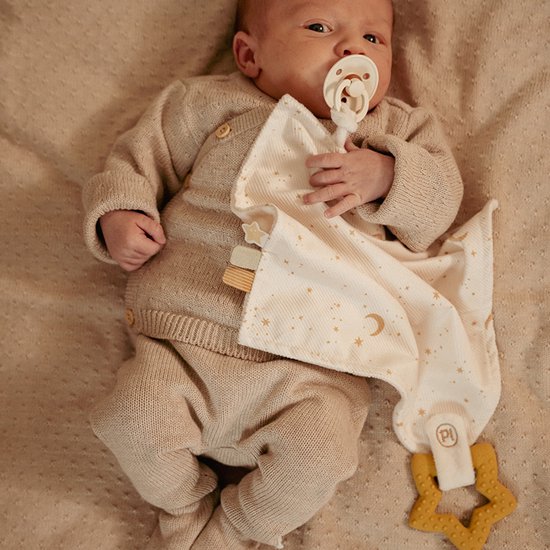 Little Dutch Knuffeldoekje met bijtring Newborn Naturals van Little Dutch — afbeelding 4