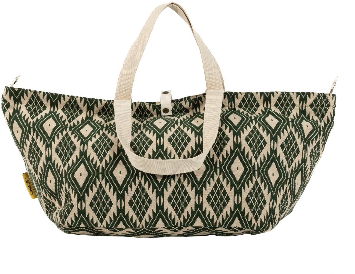 Mycha Ibiza - Strandtas - Groen - Mycxl25006