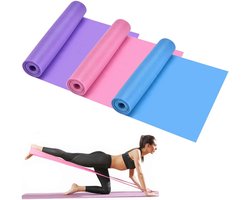 3 stuks weerstandsbandenset Huidvriendelijke weerstand 3 verschillende niveaus stretchbanden voor oefeningen voor krachttraining Yoga Gym Pilates Fitness Stretching Home Gym met verschillende weerstandsintensiteiten - voor full body workouts