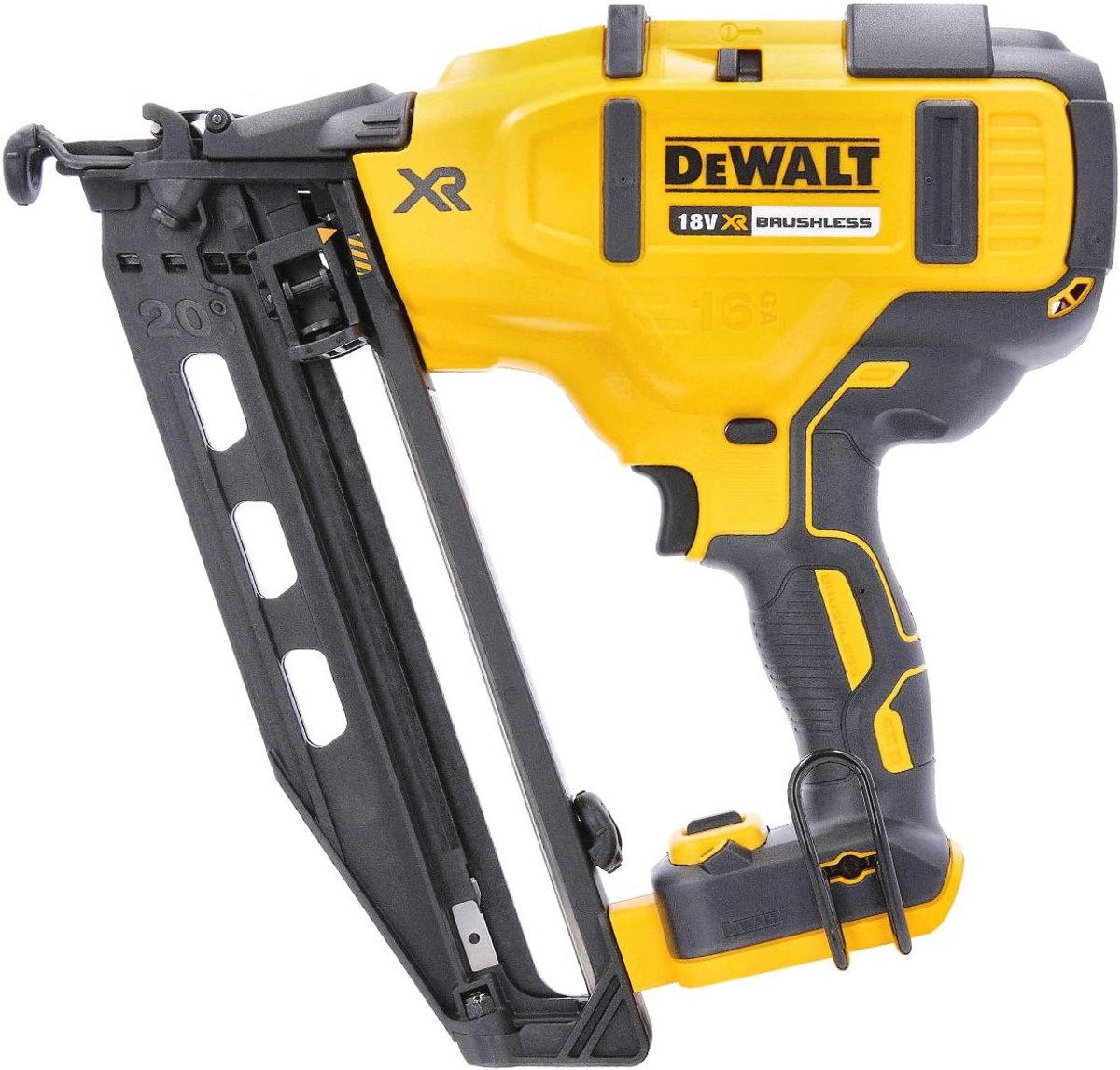 Nagelpistool 18V met Easy-Squeeze-technologie - Lichtgewicht en Krachtig
