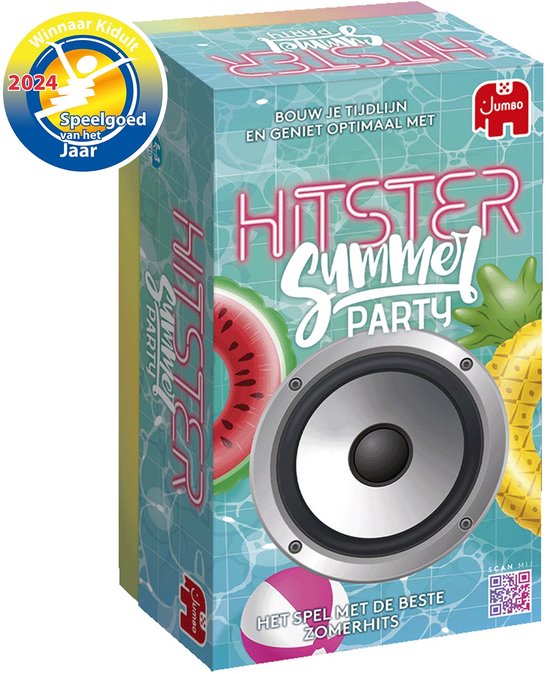 Jumbo - Hitster - Summer Party! - Nederlandstalig Partyspel - Actiespel