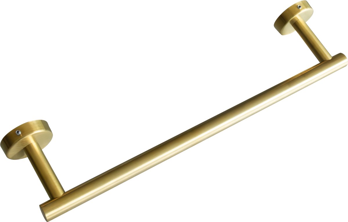 Nurion Handdoekbeugel goud rond 40 cm - RVS - High Quality