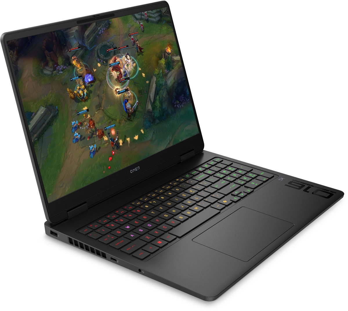 OMEN HP OMEN 16-ap0771nd - Gaming Laptop - 16 inch WQXGA 240Hz - AMD Ryzen AI 7 350 - NVIDIA GeForce RTX 5060 - 32GB RAM -Zwart 1TB SSD — afbeelding 7