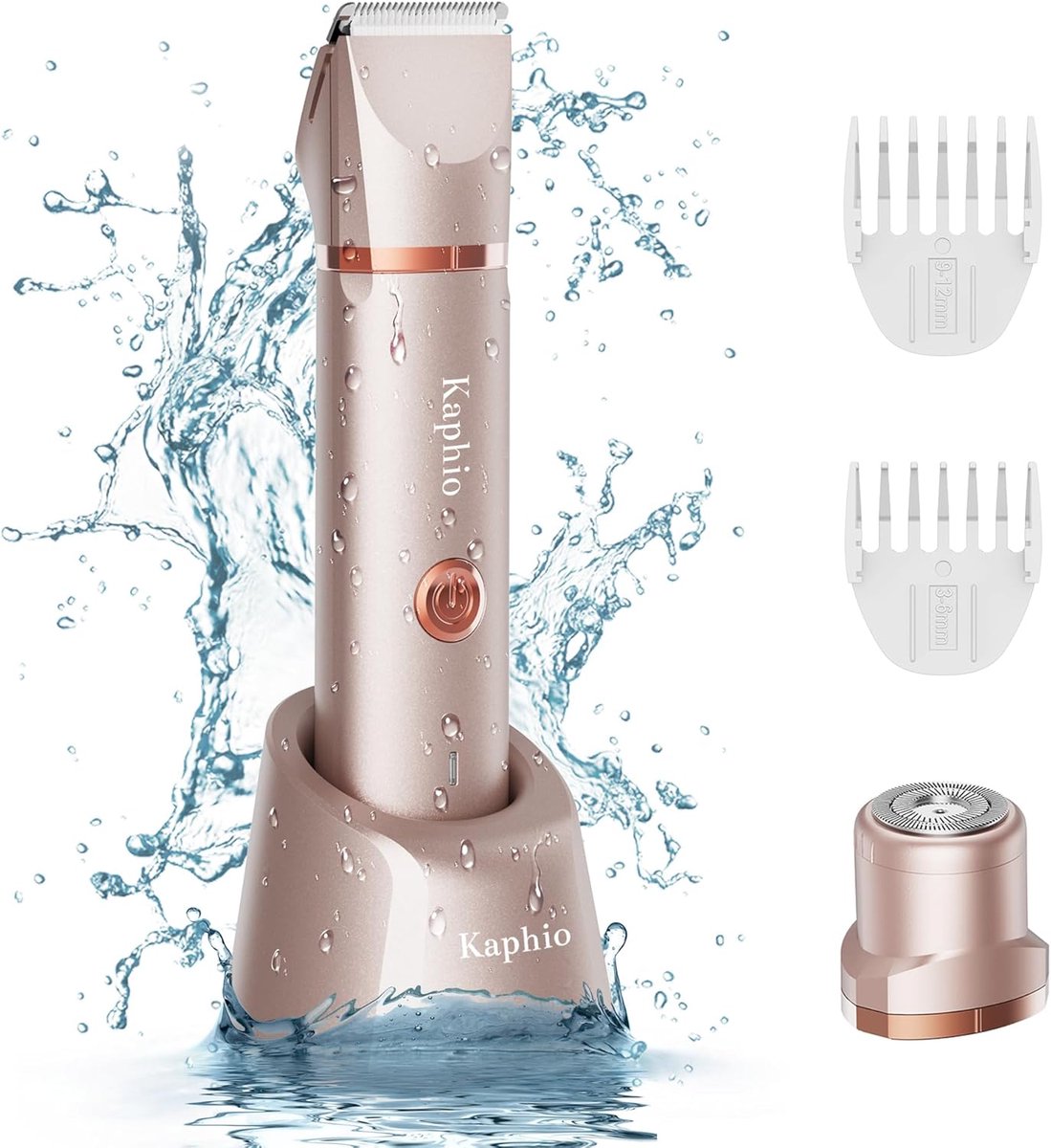 Bikinitrimmer voor vrouwen - 2-in-1 Elektrische Scheermessen voor Veilige Ontharing