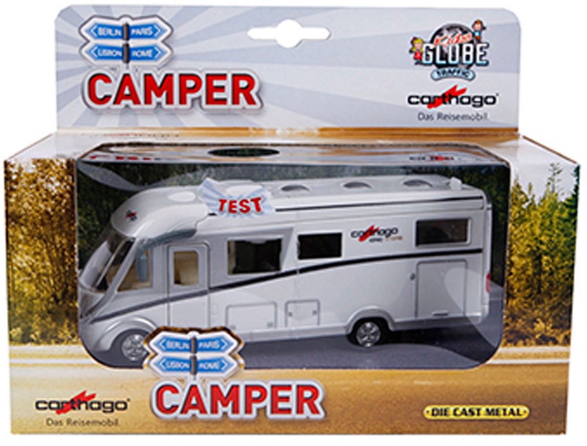 Kids Globe Die-cast Carthago Camper met Licht, 16cm — afbeelding 11