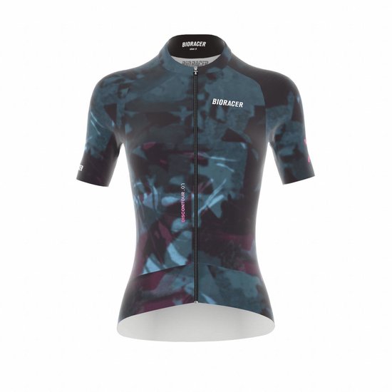 Hotlion Fietsshirt voor dames, korte mouwen, fietskleding met zak
