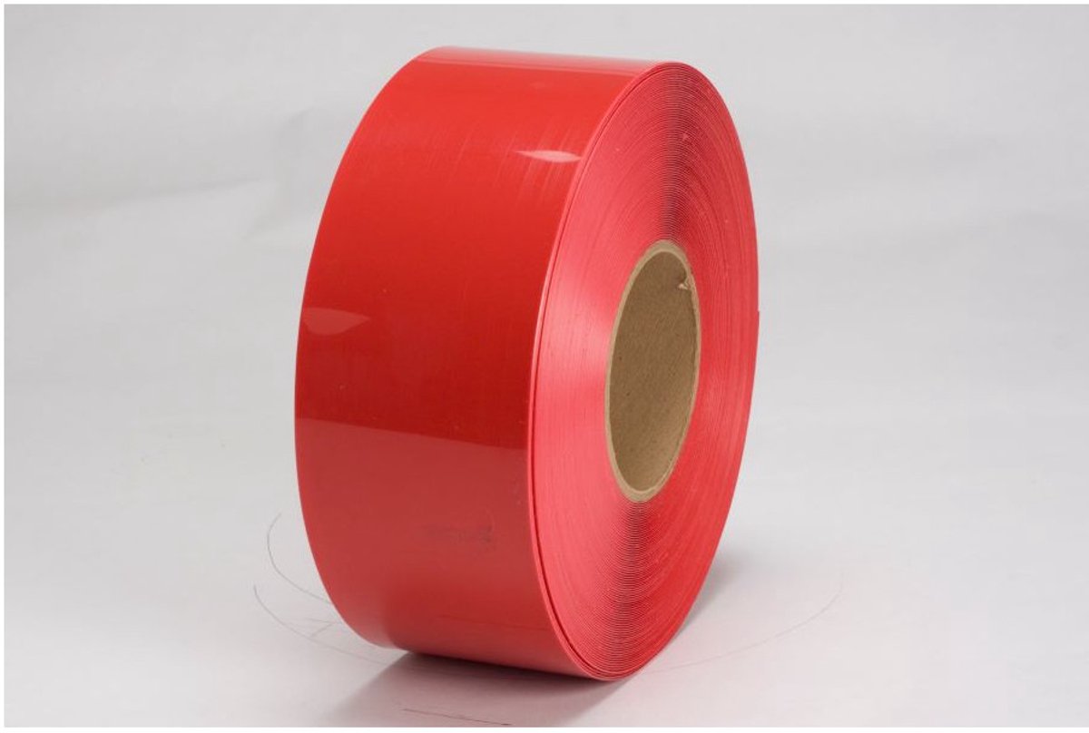 DuraStripe Xtreme vloermarkeringstape breedte 10 cm Rood 30 meter
