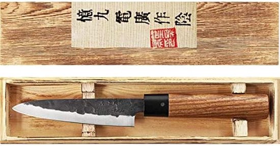 Satake - Japanse santoku mes Magnolia Wood 17 cm