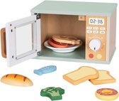 Speelgoed Magnetron en Oven – Kinderkeuken Speelgoed Accessoires – Rollenspel Koken & Bakken – FSC Houten Speelgoed – Vanaf 3 Jaar