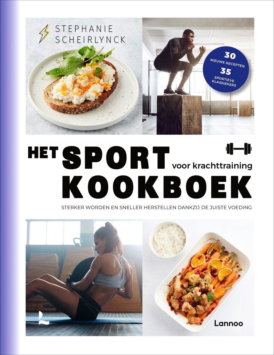 Omslag van Het sportkookboek voor krachttraining