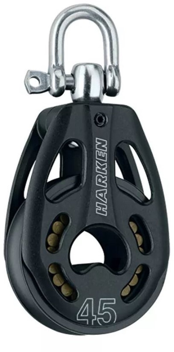 Harken 3391 1-schijfs 45mm Black Magic blok