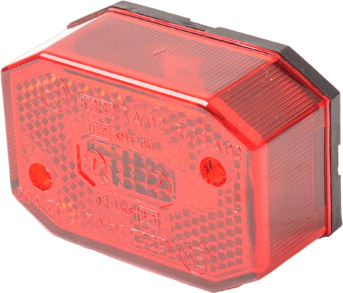 Aspock Flexipoint 1 - rood - losse draad aansluiting