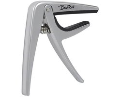 Capo voor Akoestische/Elektrische Gitaar Chroom BC-85-TI Boston