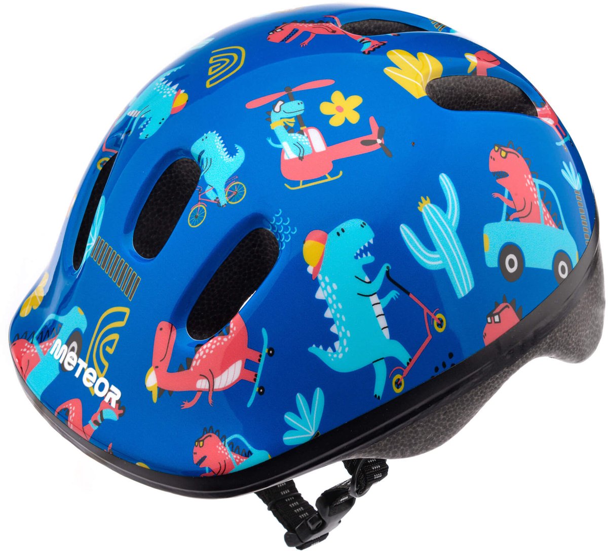 Meteor - Fietshelm - MV6-2 S 48-52 cm Dinocars