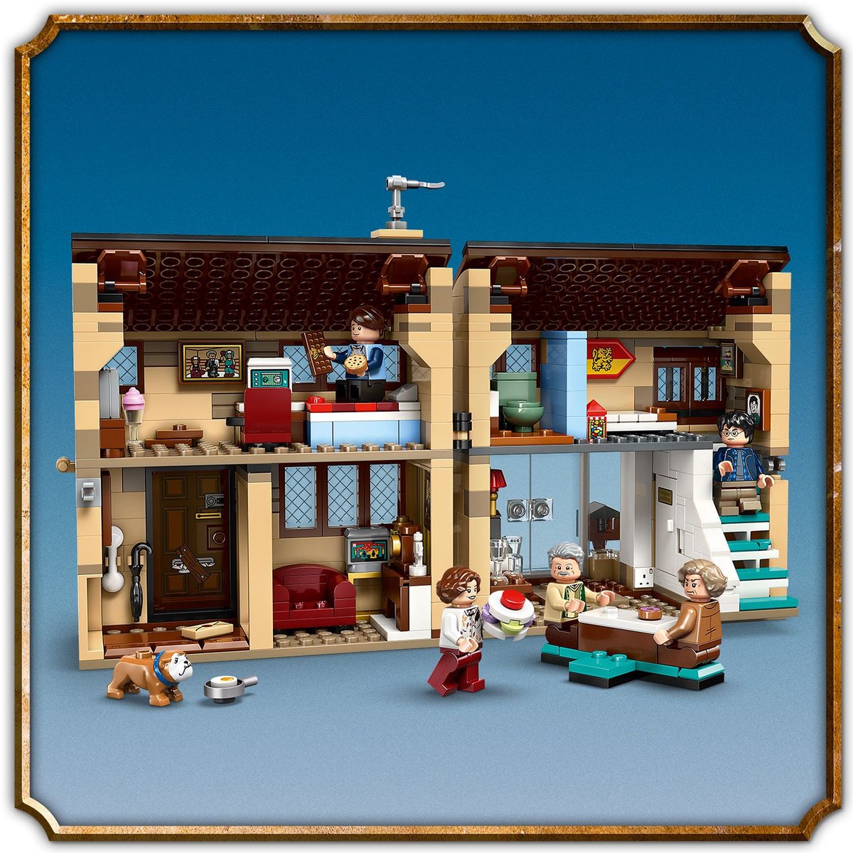 LEGO Harry Potter Ligusterlaan: Bezoek van Tante Margot Bouwpakket - 76451 – foto 5