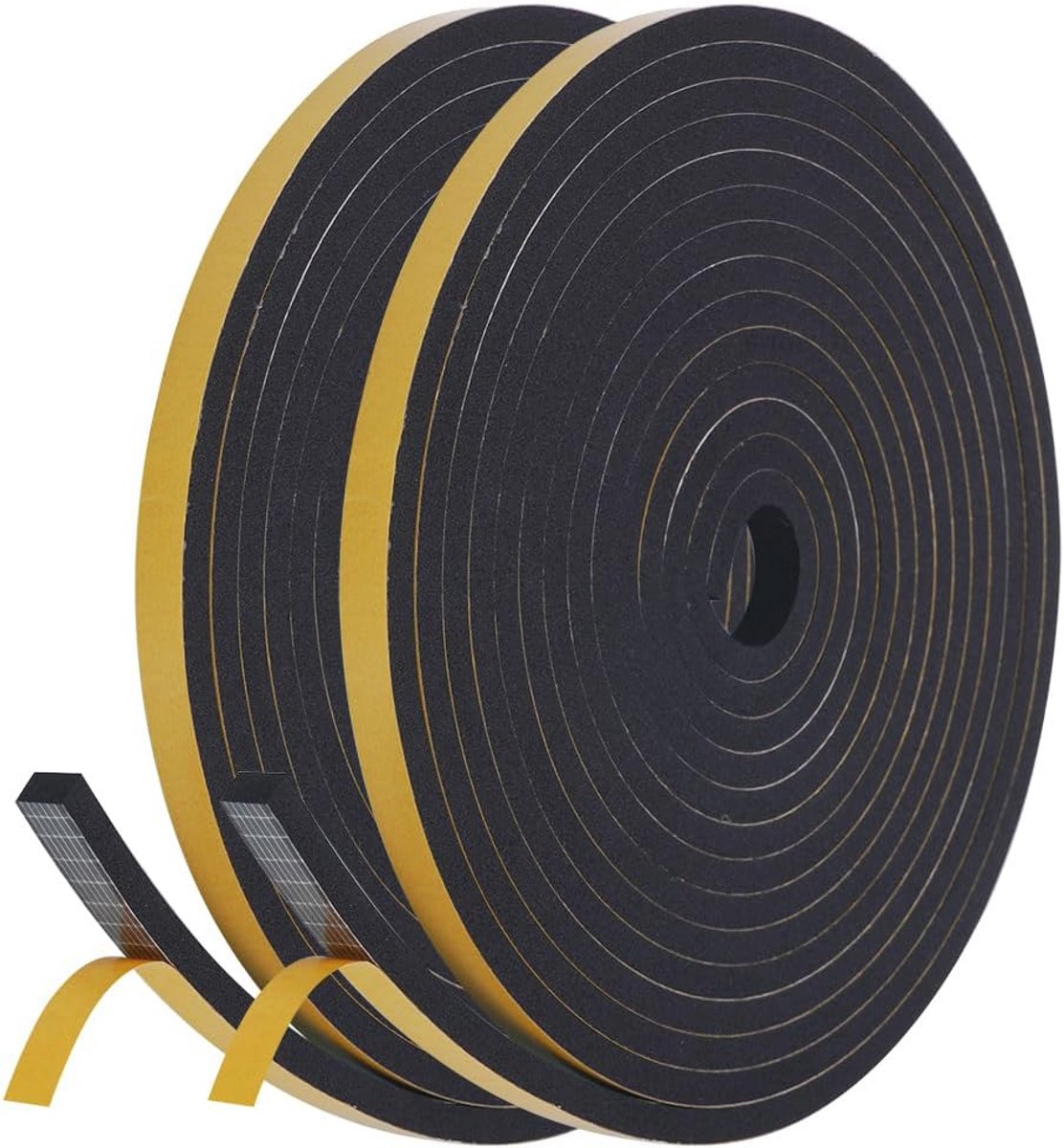 Zelfklevende Isolatieafdichting voor Deuren en Ramen – Multifunctionele Schuimtape voor Geluidsisolatie en Warmte-isolatie