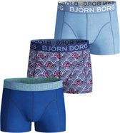 Bjorn Borg Jongens 3Pack Short Koi Wave 2021-1135/71021-158/164