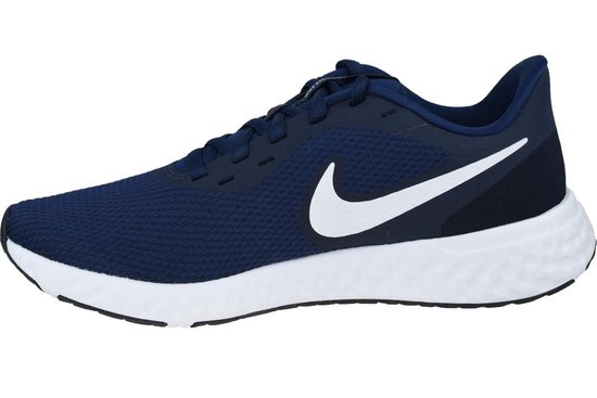 Sportschoenen - Maat 43 - Mannen - donkerblauw/wit