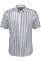 Onssane Ss Striped Poplin Shirt 22015476 White