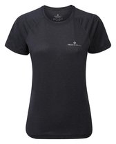 Ronhill Stride SS T-Shirt Dames Zwart