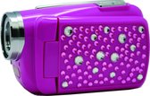 Teknofun Digitale videocamera Rose Rhinestones