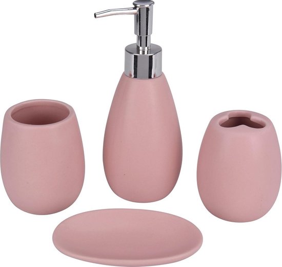 4goodz 4-delige accessoires set - roze | bol.com