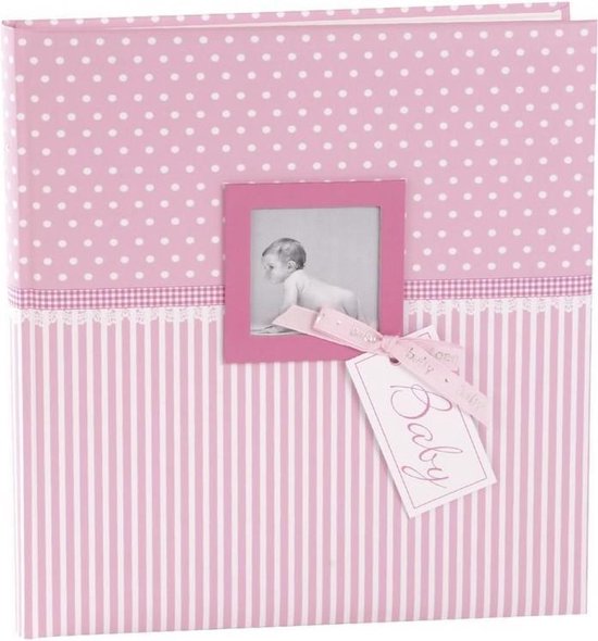 Goldbuch Babyalbum Sweetheart fotoalbum Roze 60 vel