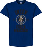 Inter Milan Established T-Shirt - Donker Blauw - S