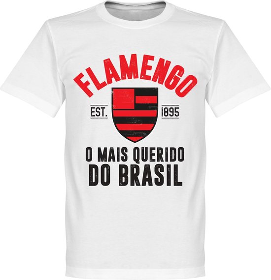 Flamengo Established T-Shirt - Wit - 5XL