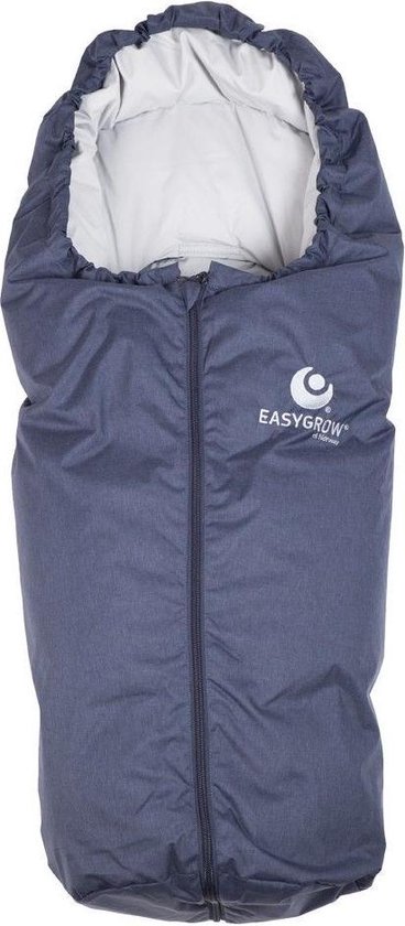 Easygrow Mini Autostoel Voetenzak Navy 87 X 42 Cm | bol