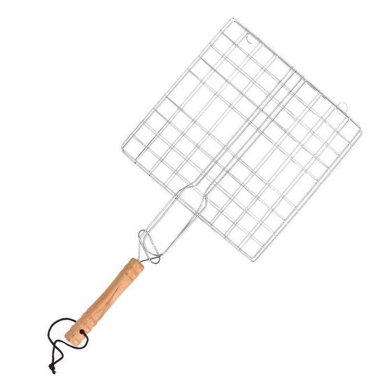 | Vierkant barbecuerooster bbq rooster met handvat Vierkante barbecueroosters bbq roosters met handvat 40 cm