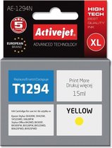 ActiveJet AE-1294N-inkt voor Epson-printer, Epson T1294-vervanging; Opperste; 15 ml; geel.