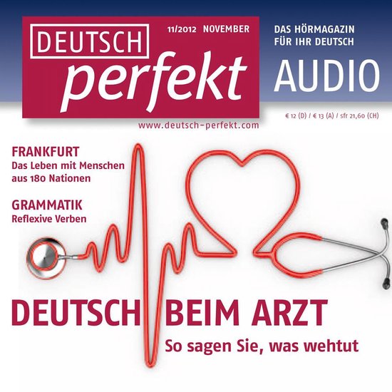 Deutsch lernen Audio - Beim Arzt - cover