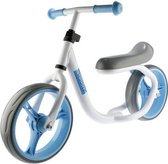 Vélo d'équilibre PexKids pour enfants Max Speed - 10,5 pouces - Aluminium - Blanc / Bleu