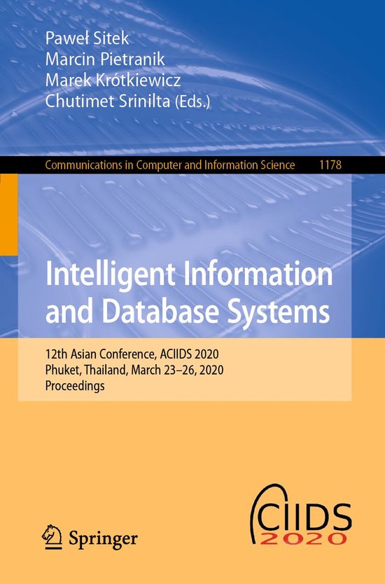 Springer Nature Proceedings Computer Science - Intelligent I ... - cover