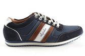 Australian Cornwall heren sneaker - Blauw wit - Maat 46
