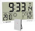 Horloge Météo Radio BRESSER Jumbo - 9 Cm - Pour Bureau & Salon - Heure, Température, Humidité & Prévisions - 4