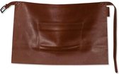 DDLP WAIST APRONS CLASSIC BROWN