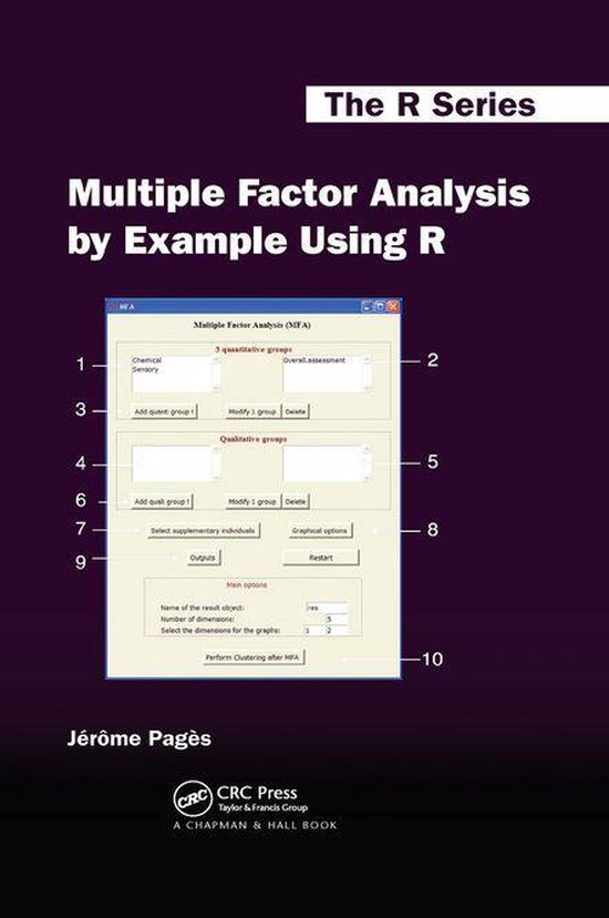 Chapman & Hall/CRC The R Series Multiple Factor Analysis by Example