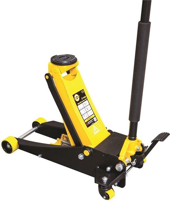 Garagekrik 3 ton OMEGA met voetpedaal