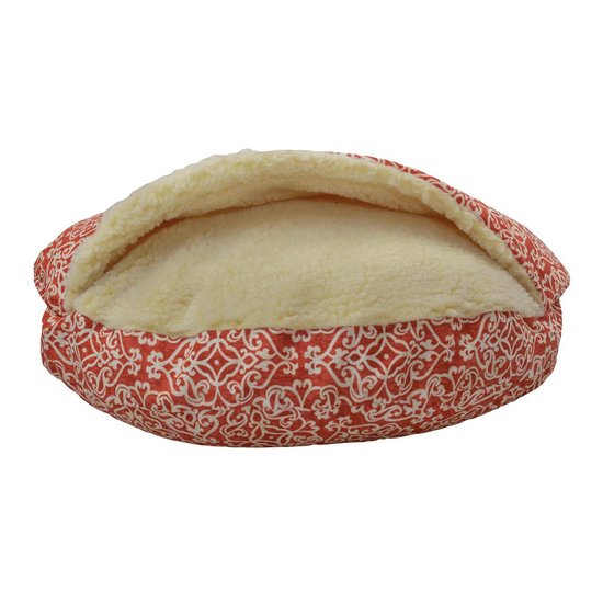 Snoozer Cozy Cave XL Gondola Salmon WAG Collection