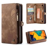 CaseMe Vintage portemonnee hoesje Samsung A50 - A30s Bruin