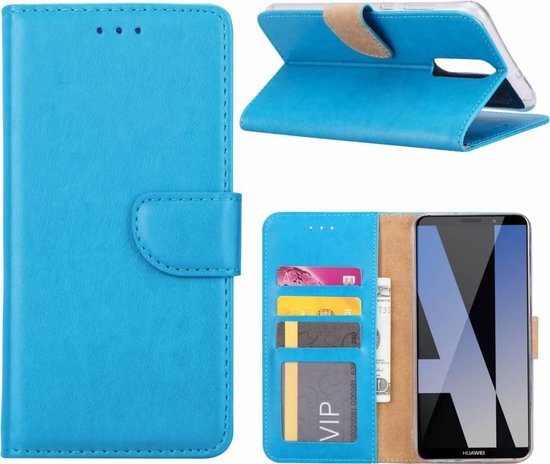 Huawei Mate 10 Lite Portemonnee hoesje / book case Blauw | bol.com
