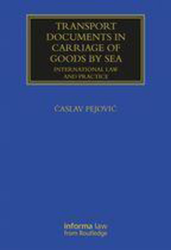 Maritime and Transport Law Library - Transport Documents in  ... - cover