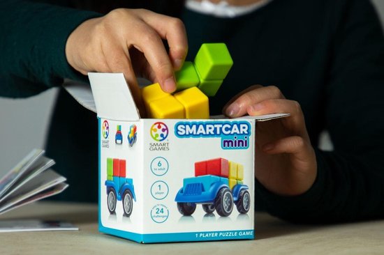Thumbnail van een extra afbeelding van het spel Smart Games - Smartcar mini - 6+