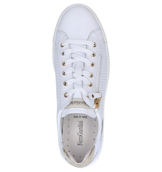 Vlechtwerk schoenen in de kleur witte voor dames in de uitverkoop|  KLEDING.nl