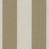 Agora -Lines Integral 1215 beige bruin taupe gestreept stof per meter buitenstoffen, tuinkussens, palletkussens