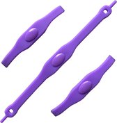SHOEPS 8 Purple Rain - elastische veters