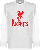 The Kloppites Longsleeve Shirt - Wit - S