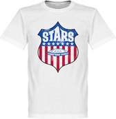Houston Stars T-Shirt - Wit - XXXXL
